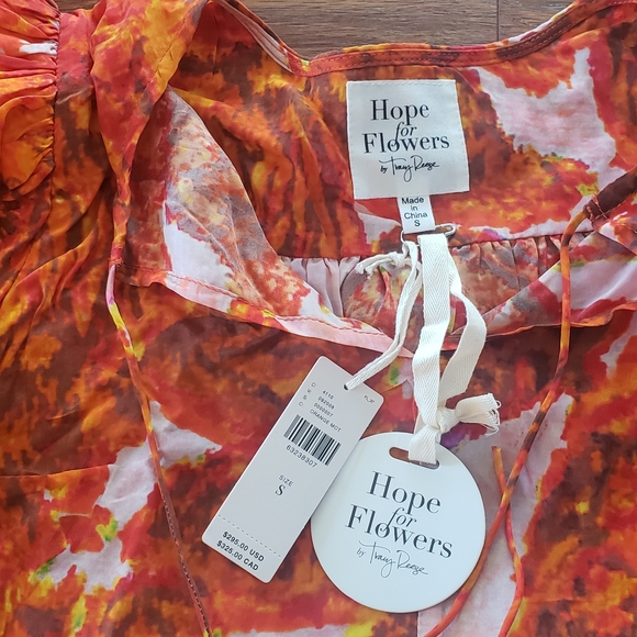 SOLD,- NWT - Anthropologie Tracy Reese Ruffled Floral Blouse - Picture 4 of 5